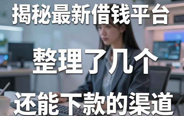揭秘最新借钱平台广告：整理了几个还能下款的渠道
