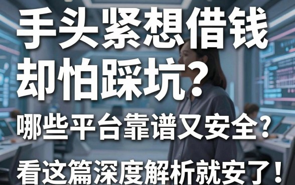 手头紧想借钱却怕踩坑？哪些平台靠谱又安全？看这篇深度解析就够了