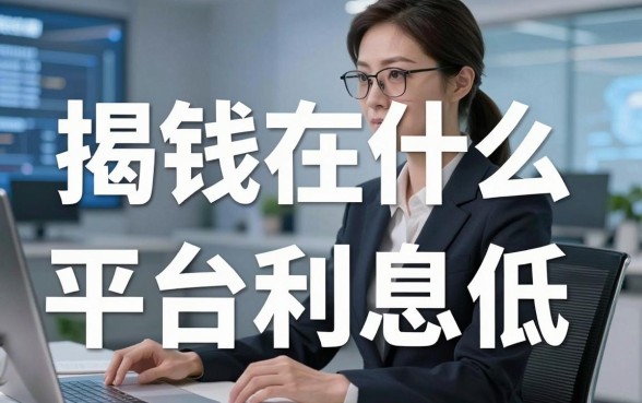 揭秘借钱在什么平台利息低，除了银行这些渠道也能试