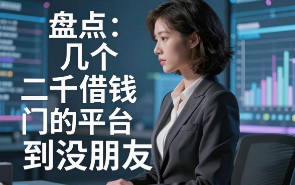 盘点几个二千借钱的平台，门槛低到没朋友