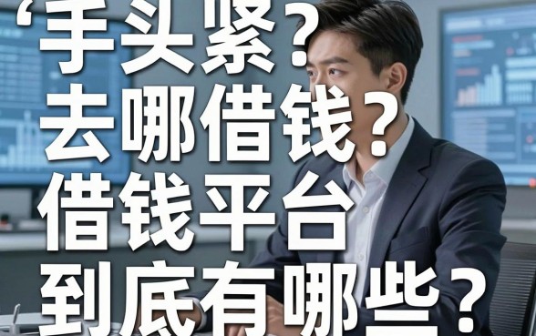 手头紧去哪借钱？借钱平台的种类到底有哪些？看完这篇不再踩坑
