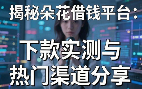 揭秘云朵花借钱平台：下款实测与热门渠道分享