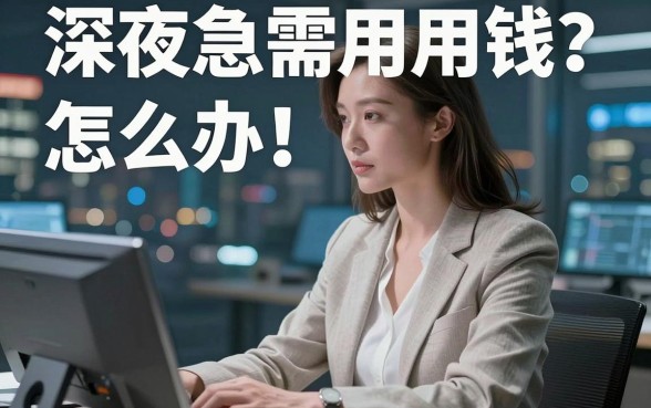 深夜急需用钱怎么办？除了yy信用借钱平台还有哪些靠谱选择？