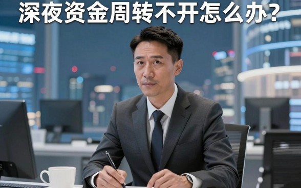 深夜资金周转不开怎么办？马化腾最新借钱平台真的能解燃眉之急吗？普通人如何避开高息陷阱？