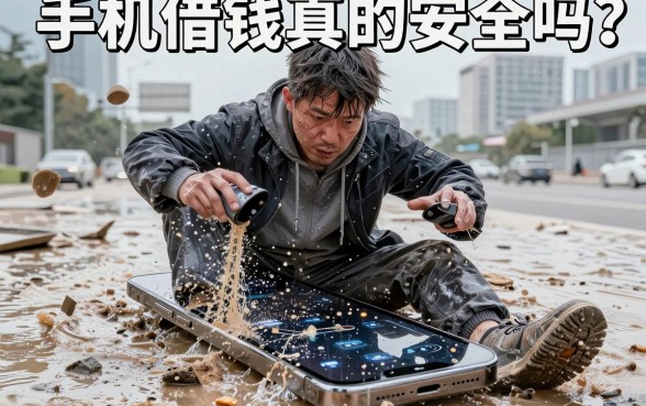 手机借钱真的安全吗？深陷债务泥潭的年轻人，如何识别手机平台借钱危害并成功上岸？