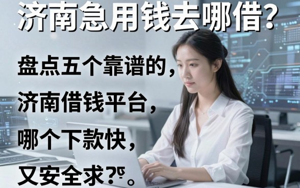 济南急用钱去哪借？盘点五个靠谱的济南借钱平台，哪个下款快又安全？