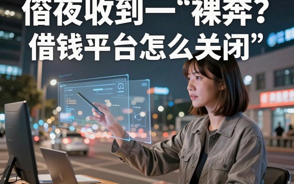 深夜收到一条扣款短信，才惊觉自己还在“裸奔”？借钱平台怎么关闭，这份保姆级教程你一定要看