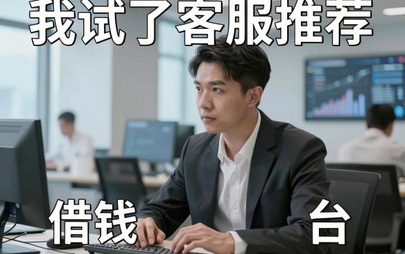 我试了客服推荐的借钱平台，发现黑白户秒下款背后的真相并不简单