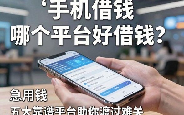 手机借钱哪个平台好借钱？急用钱看这里，五大靠谱平台助你渡过难关