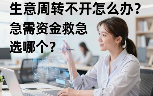 生意周转不开怎么办？急需资金救急选哪个？靠谱的门店借钱平台有哪些？