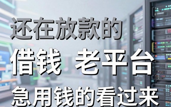 盘点5个还在放款的借钱老平台，急用钱的看过来