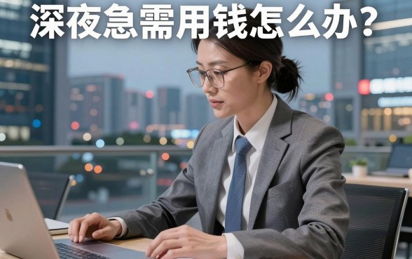 深夜急需用钱怎么办？这些正规好用的临时借钱平台你都知道吗？