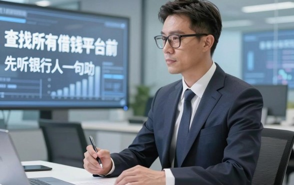 查找所有借钱平台前，先听银行人一句劝