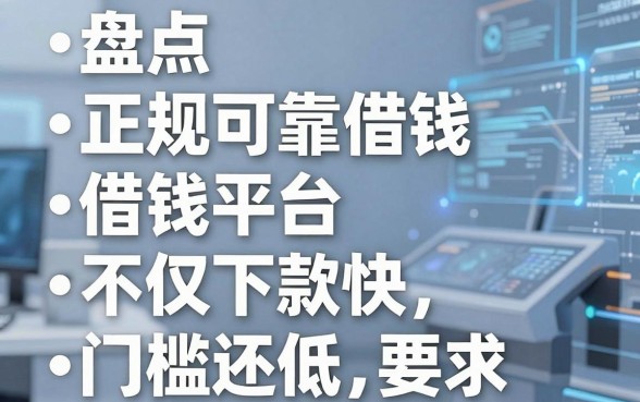 盘点五个正规可靠借钱平台，不仅下款快门槛还低
