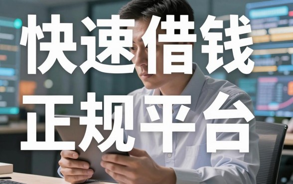 揭秘快速借钱正规平台：这几个隐藏口子很多人不知道
