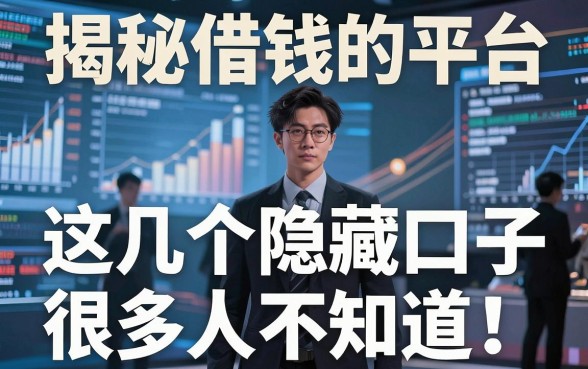 揭秘新浪借钱的平台，这几个隐藏口子很多人不知道