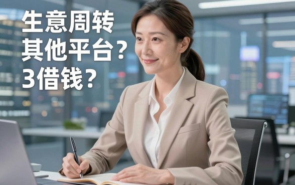 生意周转在其他平台借钱？这3个坑我替你踩过了