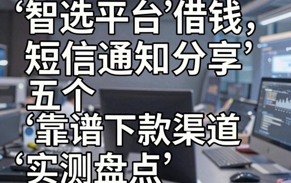 智选平台借钱短信通知分享，五个靠谱下款渠道实测盘点