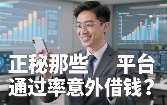 揭秘那些正规平台可以借钱，这十款通过率意外不错