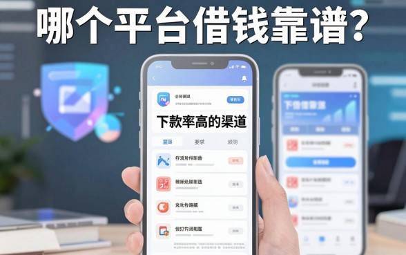 手机哪个平台借钱靠谱？盘点几个下款率高的渠道