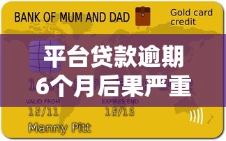 平台贷款逾期6个月后果严重?这些处理方法你必须知道! 平台贷款逾期6个月后果严重?这些处理方法你必须知道!