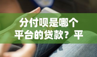 分付呗是哪个平台的贷款？平台背景、申请条件及使用攻略解析