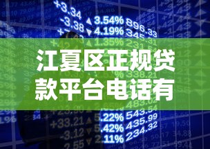 江夏区正规贷款平台电话有哪些？快速获取联系方式