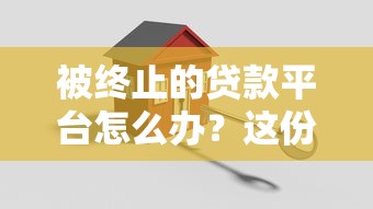 被终止的贷款平台怎么办?这份应对策略请收好 被终止的贷款平台怎么办?这份应对策略请收好