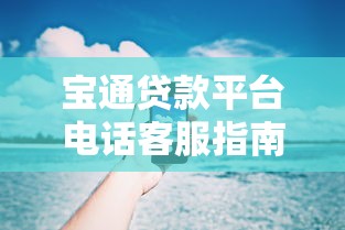 宝通贷款平台电话客服指南：服务流程与问题解决技巧