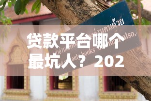 贷款平台哪个最坑人？2023避坑指南及防骗技巧