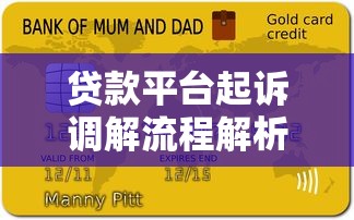 贷款平台起诉调解流程解析：逾期后如何应对法律风险