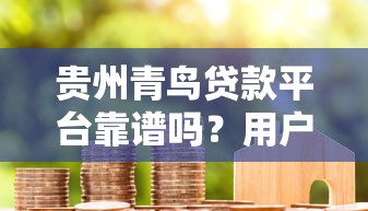 贵州青鸟贷款平台靠谱吗?用户真实评价与全面解析 贵州青鸟贷款平台靠谱吗?用户真实评价与全面解析