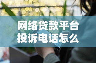 网络贷款平台投诉电话怎么找?教你正确维权方法 网络贷款平台投诉电话怎么找?教你正确维权方法
