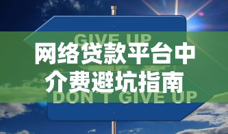 网络贷款平台中介费避坑指南:收费标准与应对策略 网络贷款平台中介费避坑指南:收费标准与应对策略