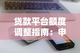 贷款平台额度调整指南：申请后还能修改金额吗？