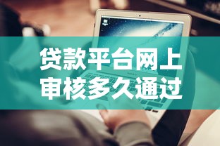 贷款平台网上审核多久通过？详解审核流程与提速技巧