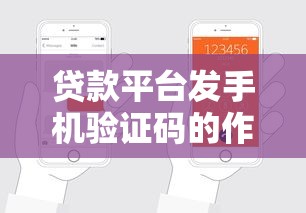 贷款平台发手机验证码的作用与安全指南