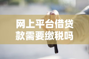 网上平台借贷款需要缴税吗？这些要点你必须知道