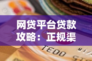 网贷平台贷款攻略：正规渠道选择与申请技巧
