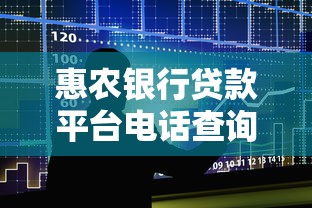 惠农银行贷款平台电话查询指南及申请流程解析