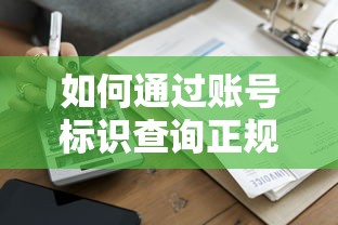 如何通过账号标识查询正规贷款平台？
