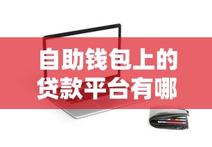 自助钱包上的贷款平台有哪些？盘点10个靠谱借款渠道及申请技巧