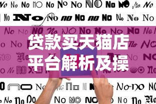 贷款买天猫店平台解析及操作指南