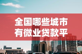 全国哪些城市有微业贷款平台？最新推荐指南