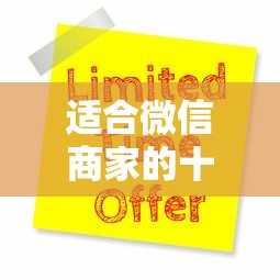 适合微信商家的十大贷款平台推荐及申请攻略
