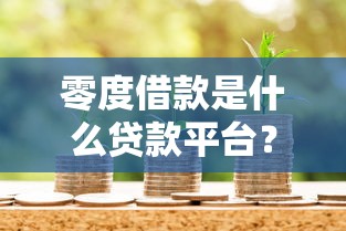 零度借款是什么贷款平台？全面解析其特点与申请流程