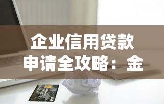 企业信用贷款申请全攻略：金融平台选择与审批技巧