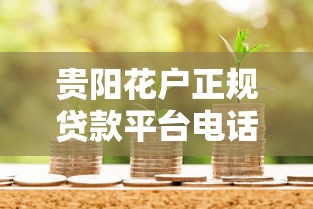 贵阳花户正规贷款平台电话盘点：安全可靠的借贷渠道推荐