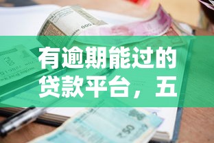 有逾期能过的贷款平台，五大失信被执行人网贷口子