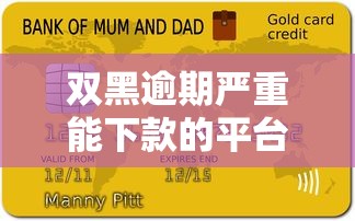 双黑逾期严重能下款的平台，介绍五个贷款平台容易通过的